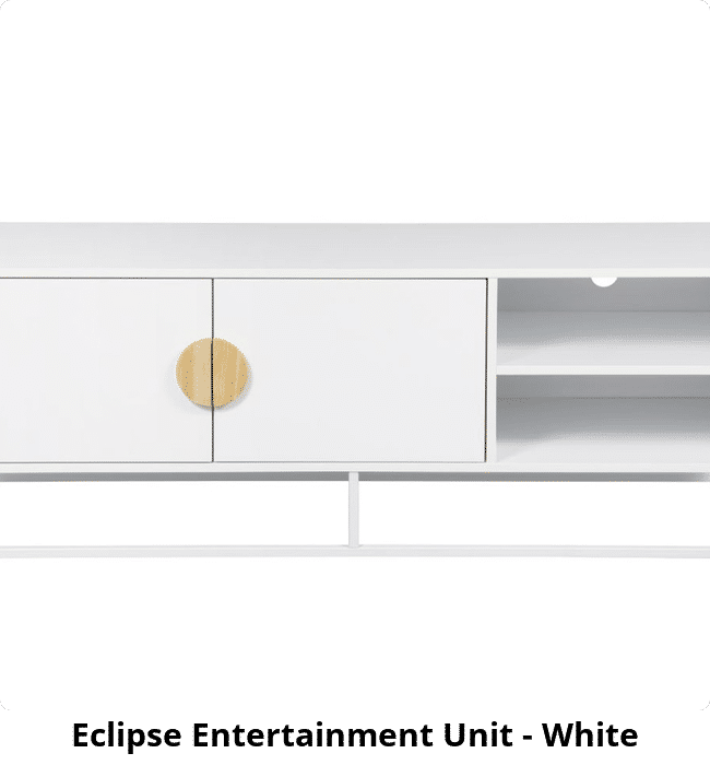 Eclipse Entertainment Unit - White