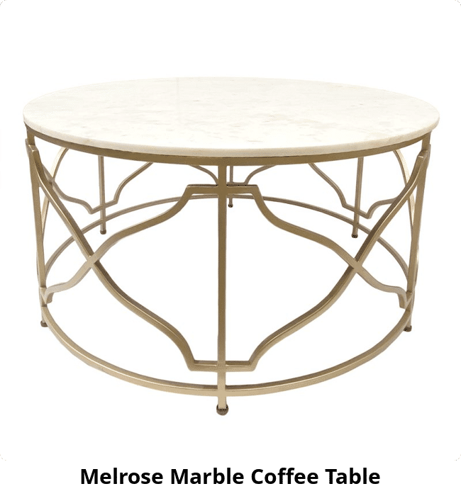 Melrose Marble Coffee Table