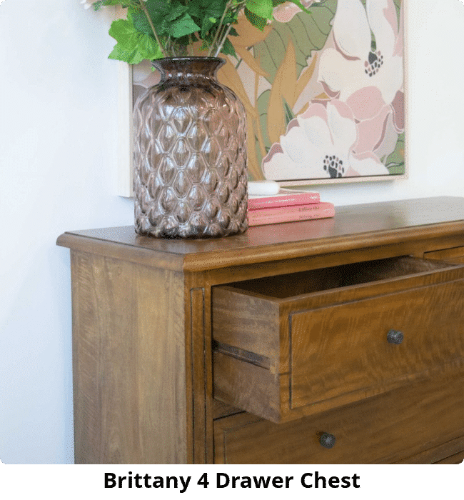 Brittany 4 Drawer Chest