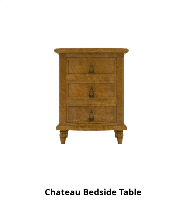 Chateau Bedside Table