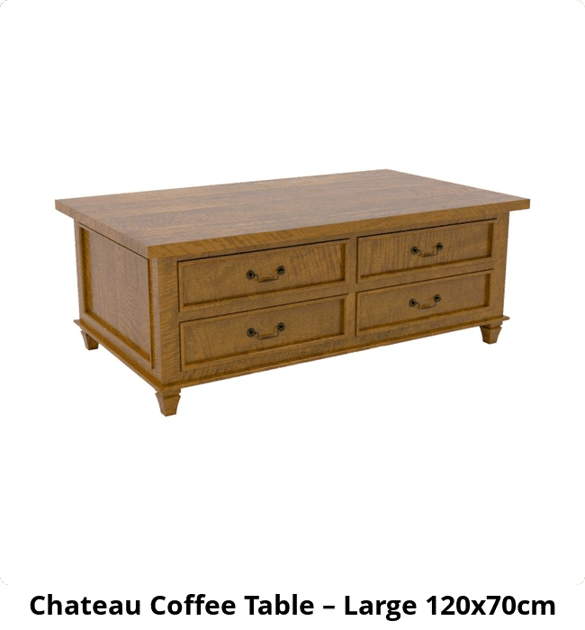 Chateau Coffee Table – Large 120x70cm