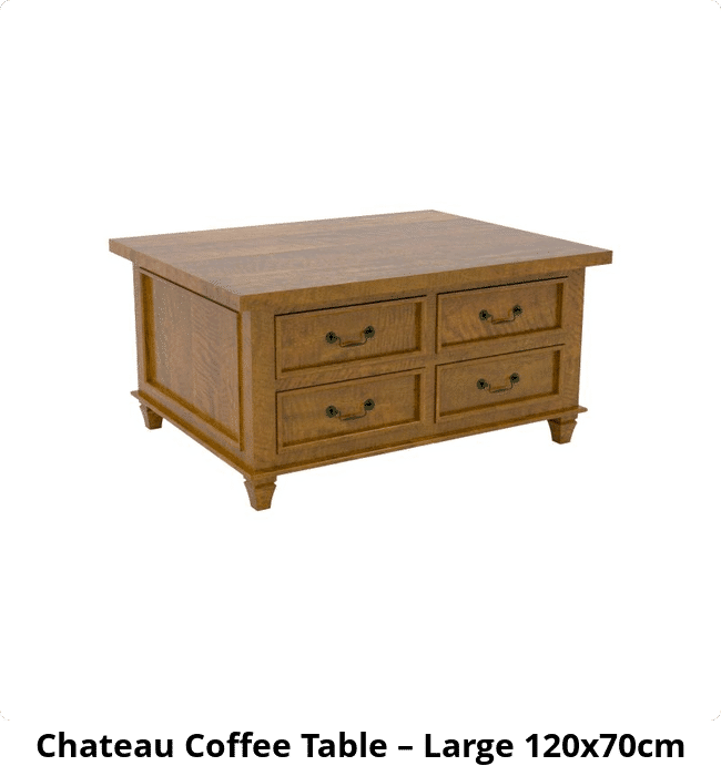 Chateau Coffee Table – Large 120x70cm