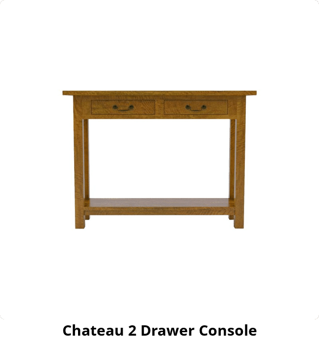 Chateau 2 Drawer Console