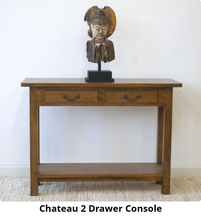 Chateau 2 Drawer Console