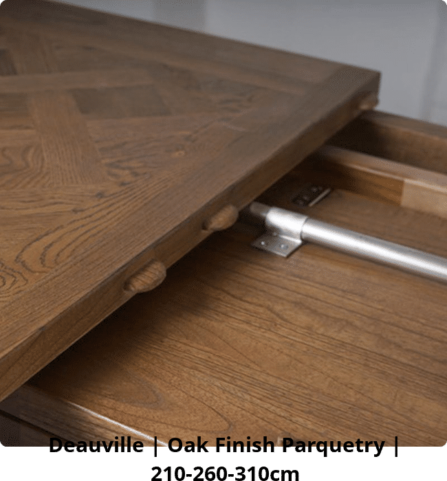 Deauville | Oak Finish Parquetry | 210-260-310cm