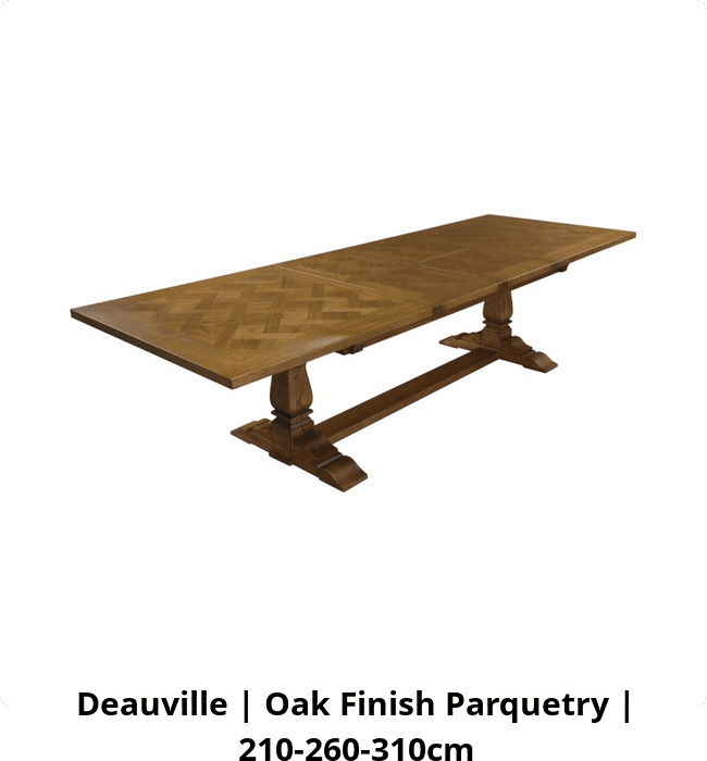 Deauville | Oak Finish Parquetry | 210-260-310cm