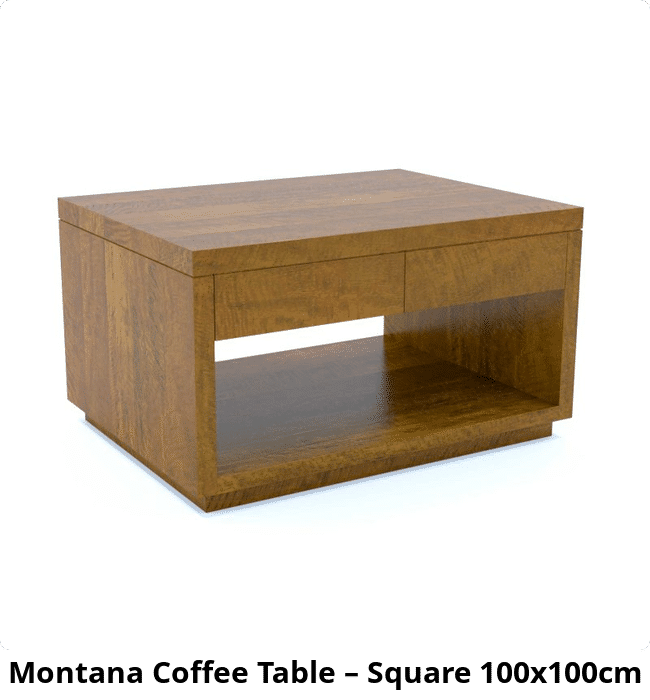 Montana Coffee Table – Square 100x100cm