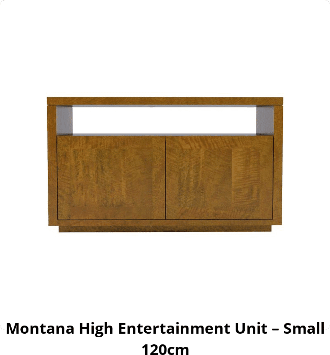 Montana High Entertainment Unit – Small 120cm