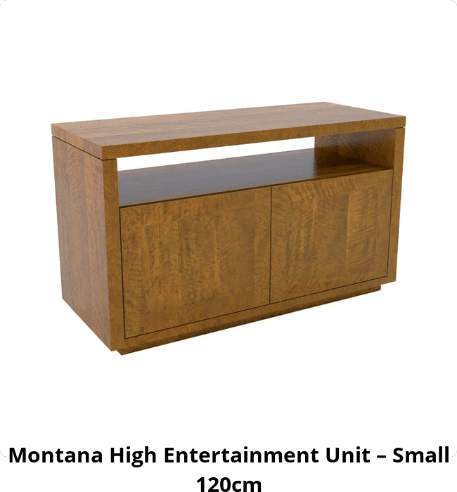 Montana High Entertainment Unit – Small 120cm