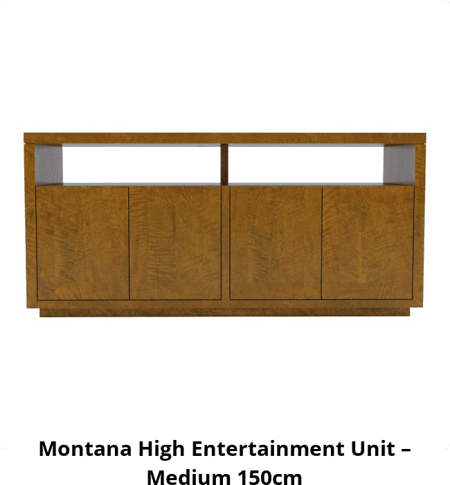 Montana High Entertainment Unit – Medium 150cm