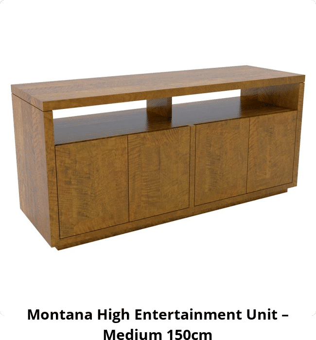 Montana High Entertainment Unit – Medium 150cm