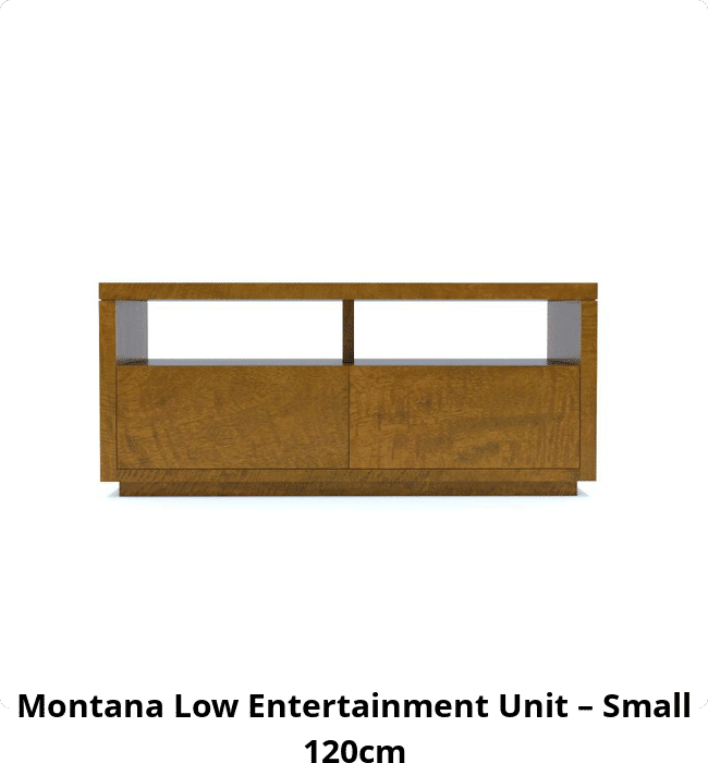 Montana Low Entertainment Unit – Small 120cm