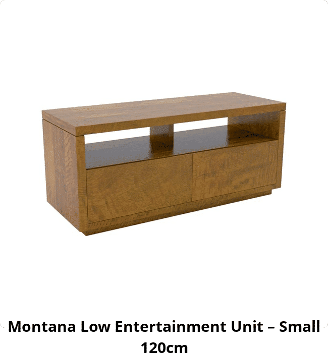 Montana Low Entertainment Unit – Small 120cm
