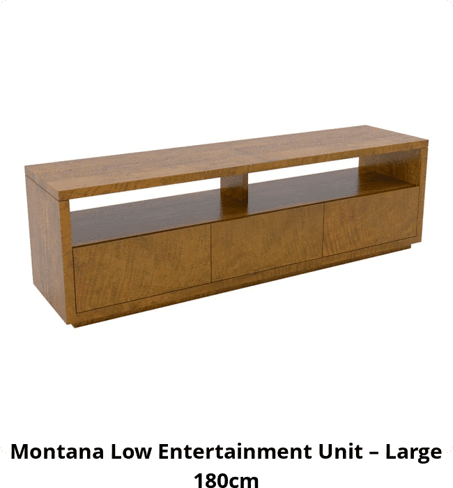 Montana Low Entertainment Unit – Large 180cm