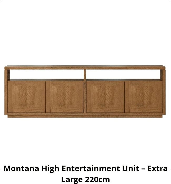 Montana High Entertainment Unit – Extra Large 220cm