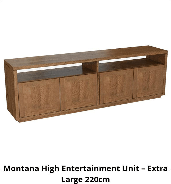 Montana High Entertainment Unit – Extra Large 220cm