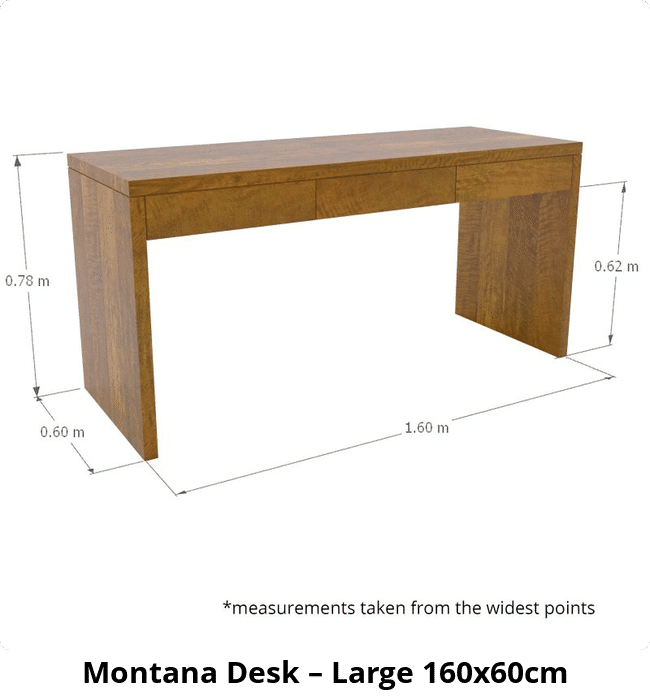 Montana Desk – Large 160x60cm