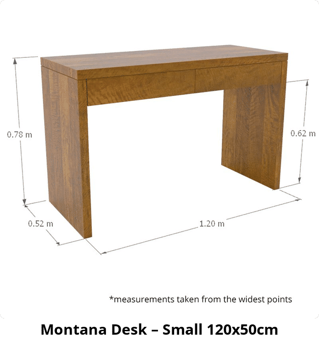 Montana Desk – Small 120x50cm