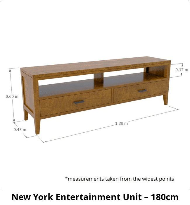 New York Entertainment Unit – 180cm