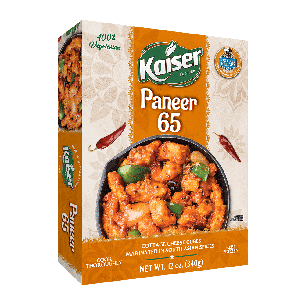 Kaiser Foodline. Kaiser Snacks. Paneer 65. Kaiser Paneer 65.
