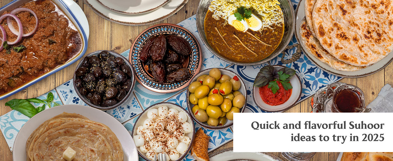 Suhoor. Suhoor ideas. Sehri food. Ready to eat Suhoor foods. Ready to cook Suhoor foods. Kaiser Foodline.