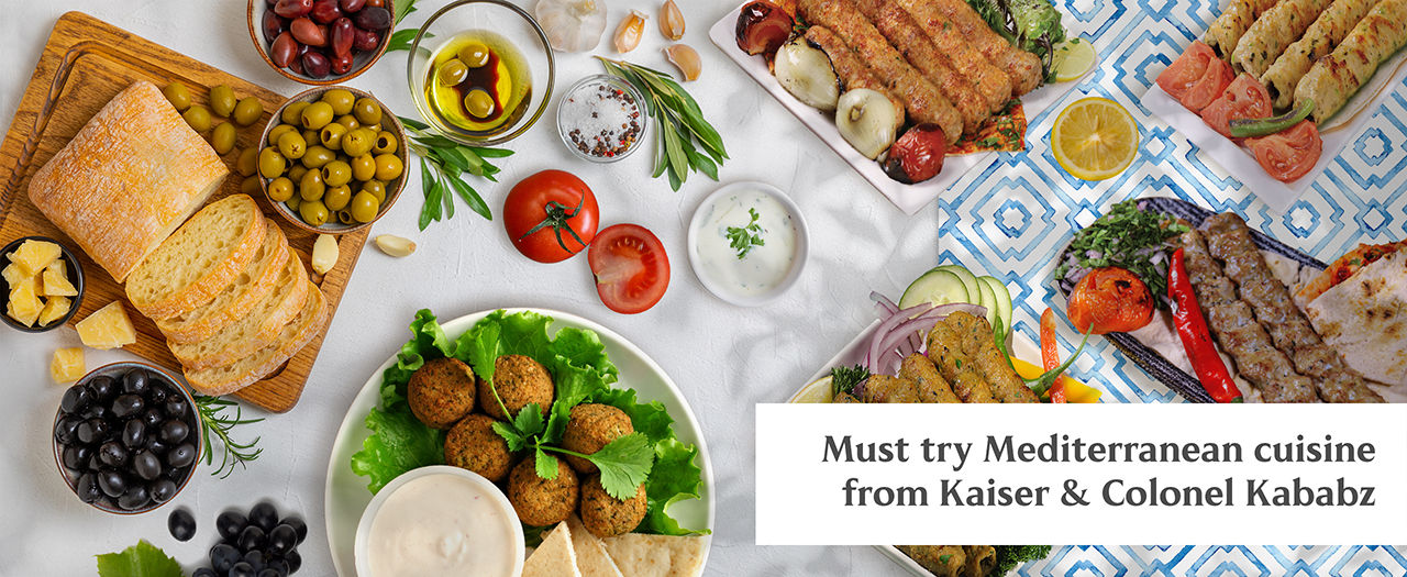 Mediterranean cuisine. What is Mediterranean cuisine? Mediterranean foods. Kaiser and Colonel Kababz