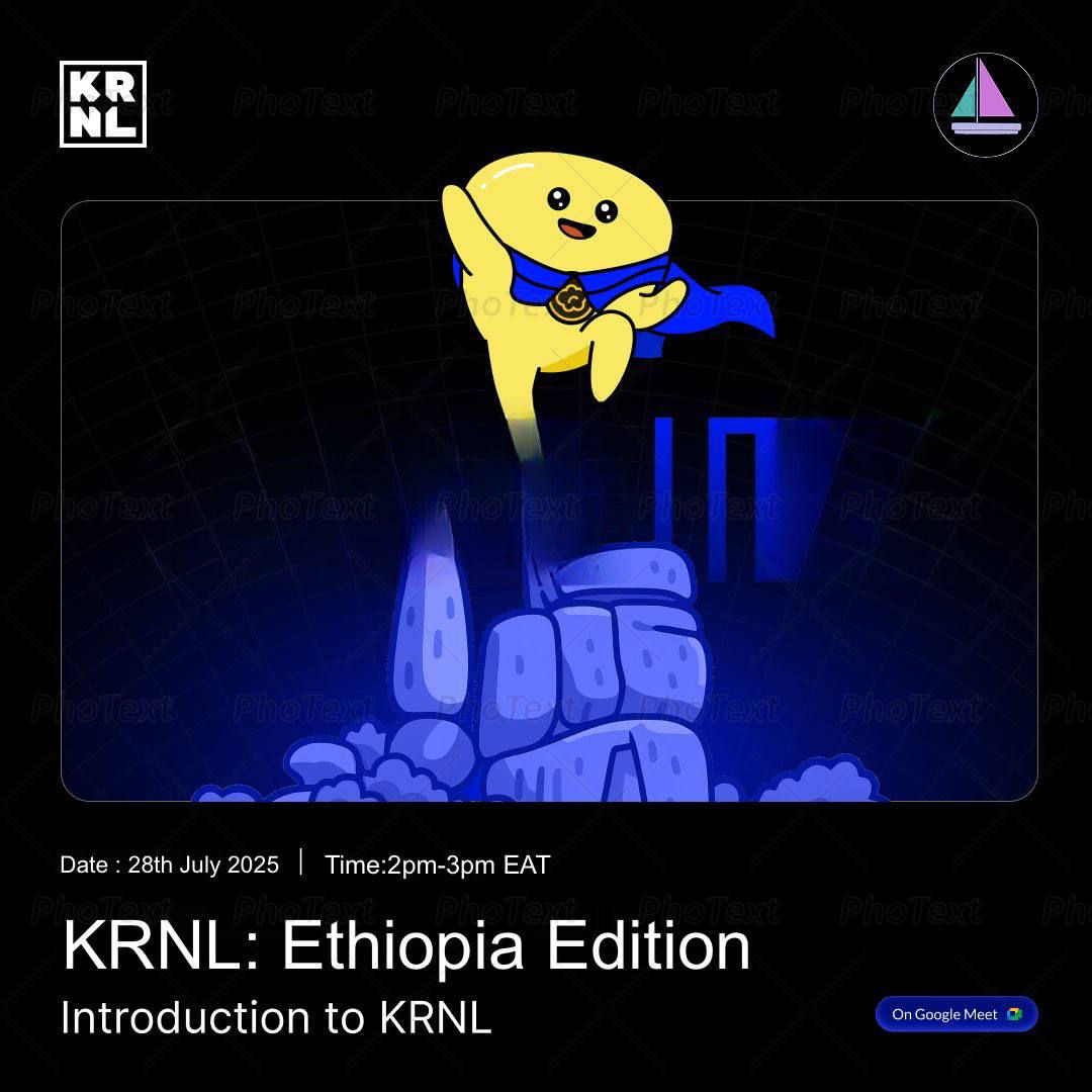 KRNL Workshop (Ethiopia Edition) image 1