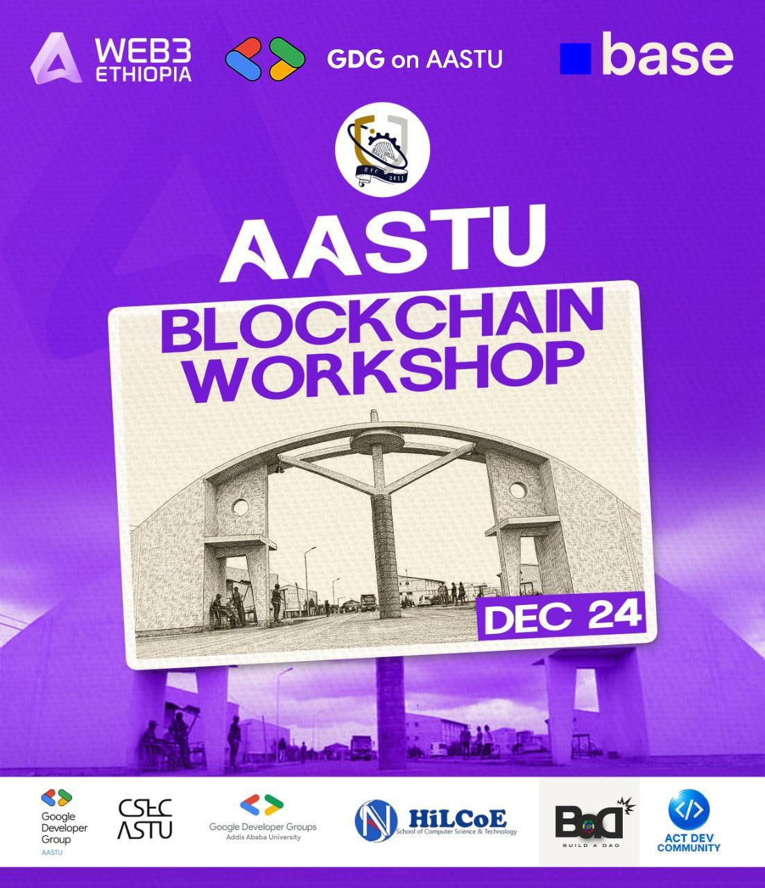 AASTU Blockchain Workshop (Base University Tour) image 1