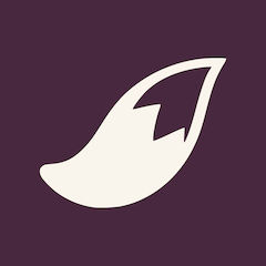 Wishfox logo (white fox mark on an orange rounded square)