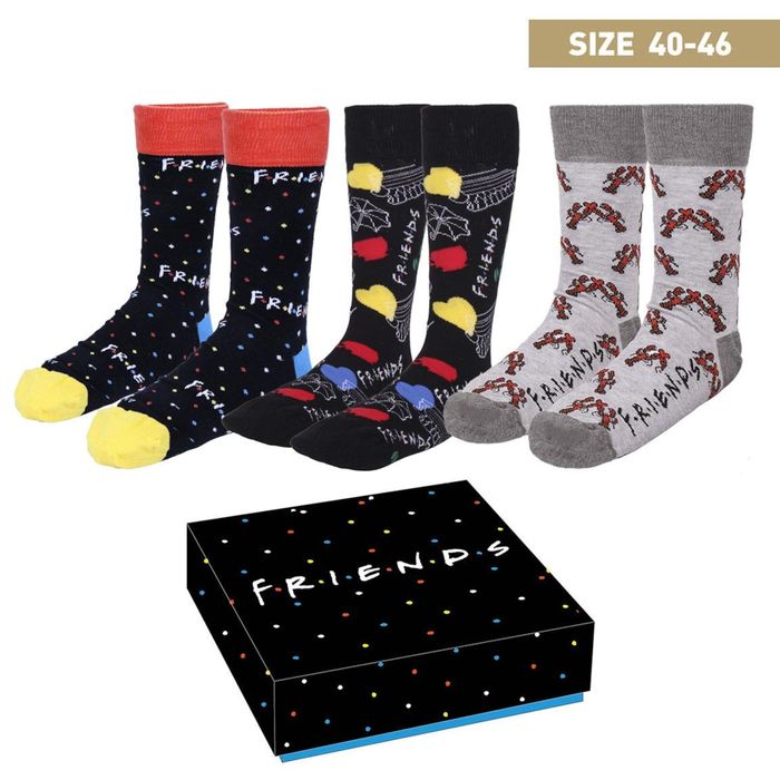 SOCKS PACK 3 PIECES FRIENDS