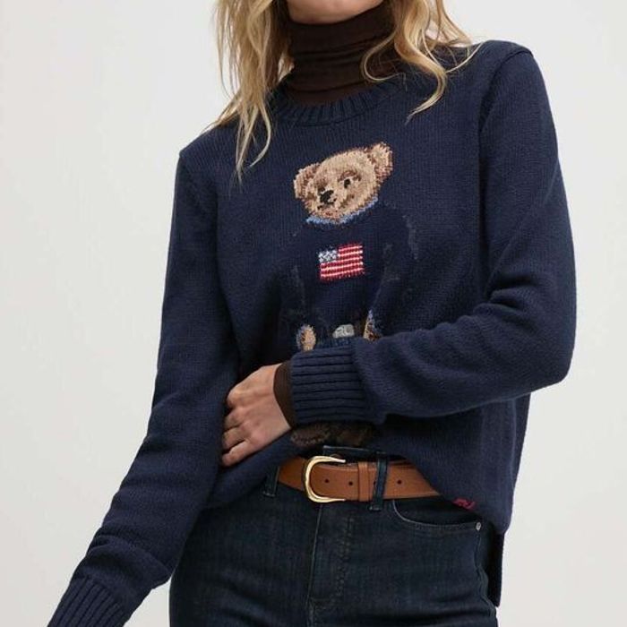 Svetr Polo Ralph Lauren, barva námořnická modř | ANSWEAR.cz