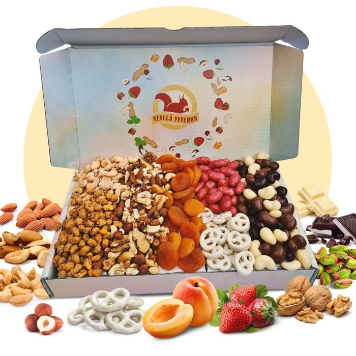 Velký Degustační box 1,1 kg - Veselá Veverka