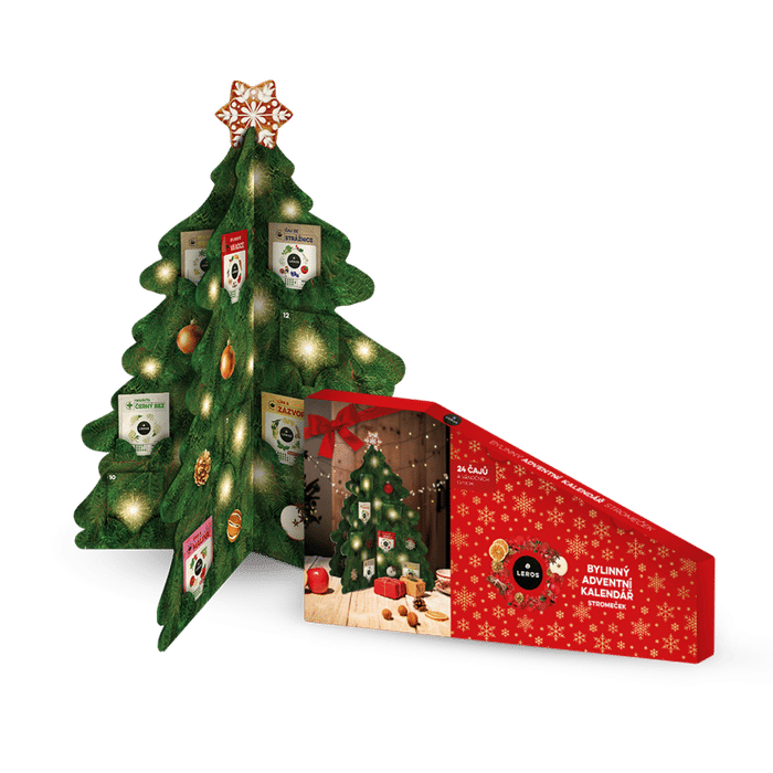 Bylinný adventní kalendář stromeček 4
