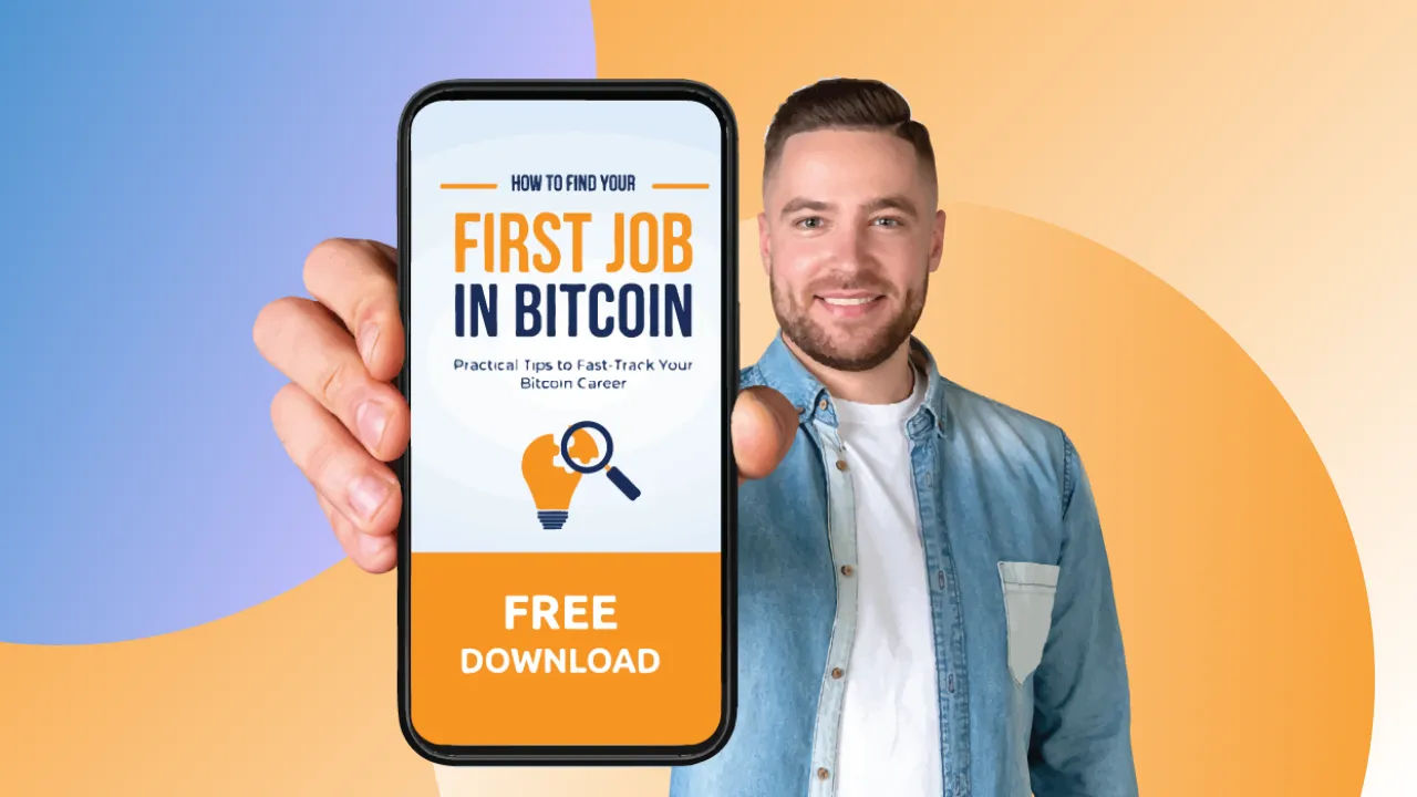 First job in bitcoin