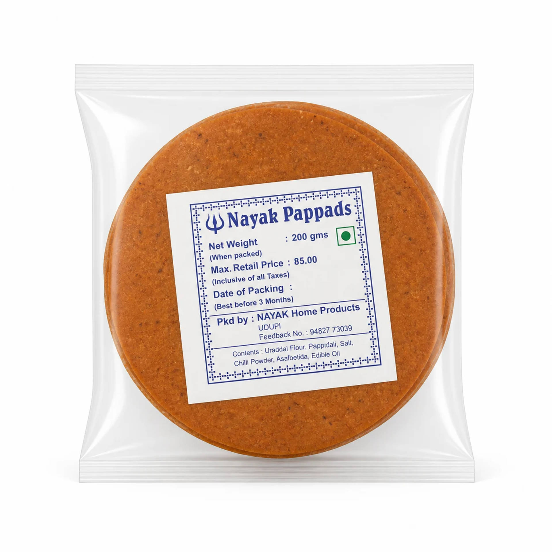 Urad & Classic Papad