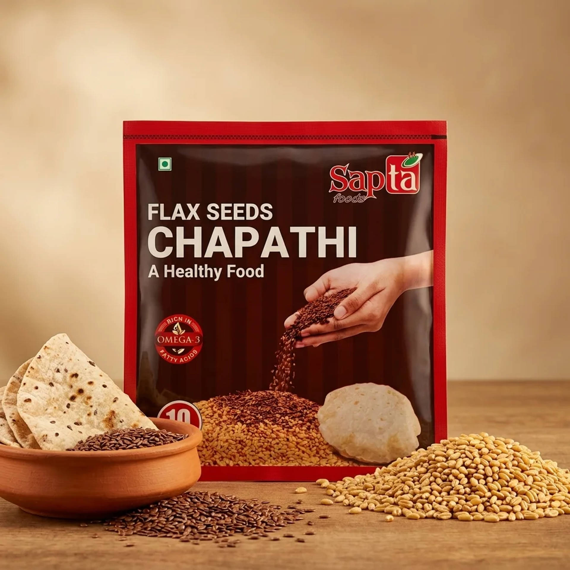 Sapta Flaxseed Chapati - image 2
