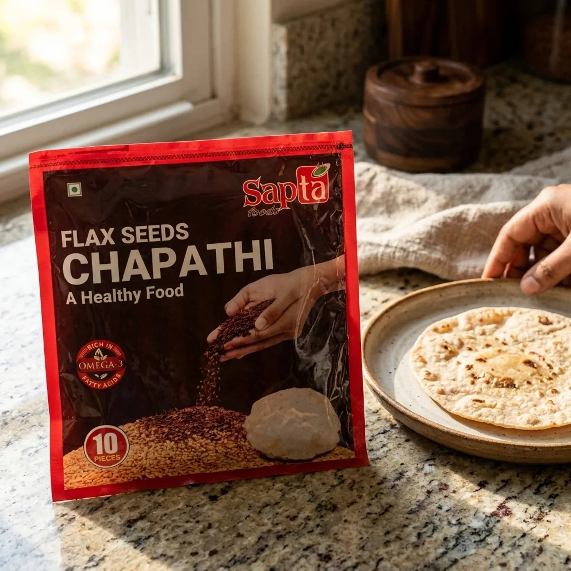 Sapta Flaxseed Chapati - image 4