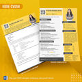 Template Template CV dan Surat Lamaran Kode 058 && Surat Lamaran MS Word