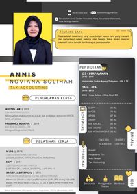 CV Anis Noviana Solihah