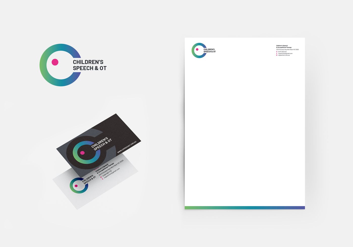 Childrens speech branding