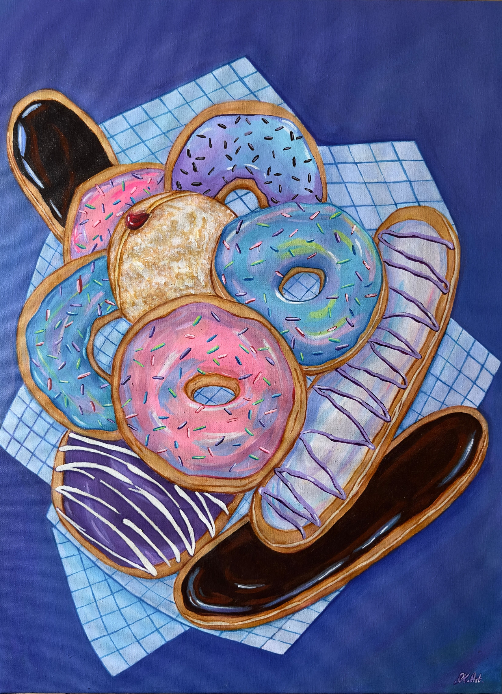 Vibrant Indulgence Preview of Print