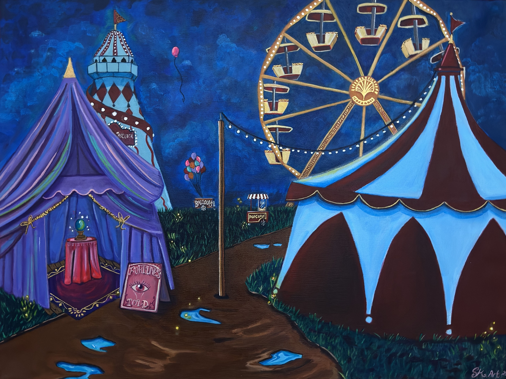 Magic On The Midway Preview of Print