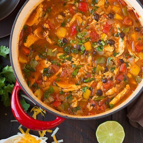 Chicken Fajita Soup