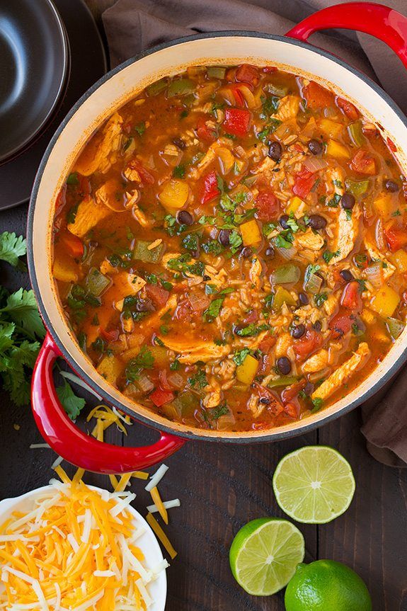 Chicken Fajita Soup