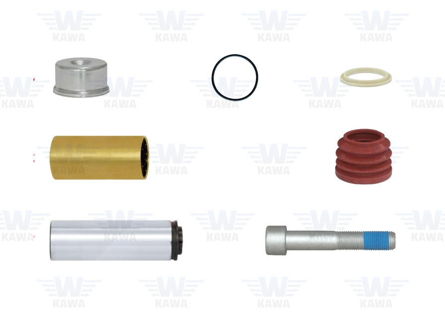 Reparaturkit für Bremssattelführung und Dichtungen KWS-10040-K
