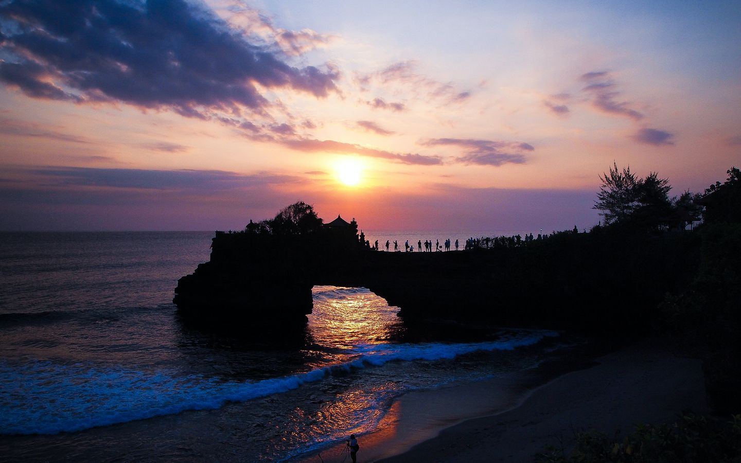 Tanah Lot Temple Sunset