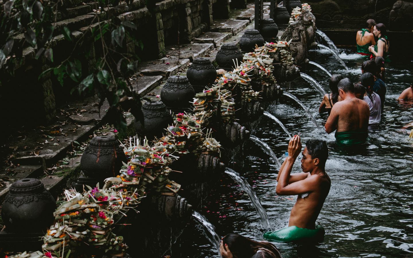 Tirta Empul Temple Bathing Pool