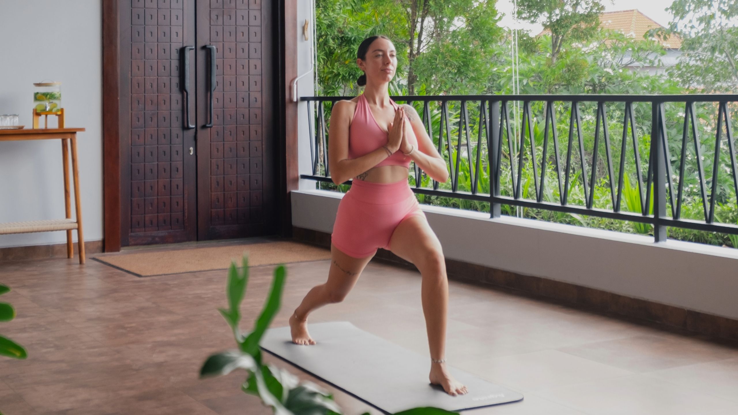 Photo of Guest doing yoga