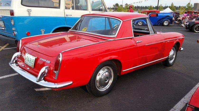 Scarce 1966 Fiat 1500 Soft Hardtop Cabriolet For Sale