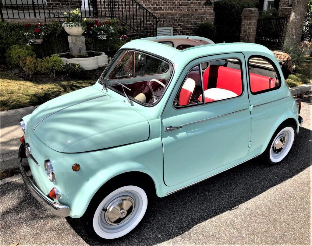 STUNNING 1965 Fiat 500 TRANSFORMABLE